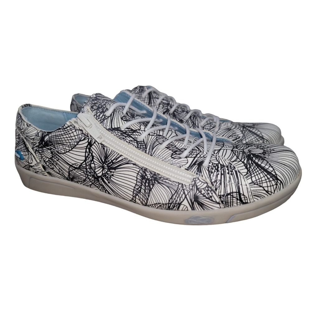Cloud Women's Aika Black Flower Print Sneaker Shoes EU‎ 39 / US 8 - 8.5